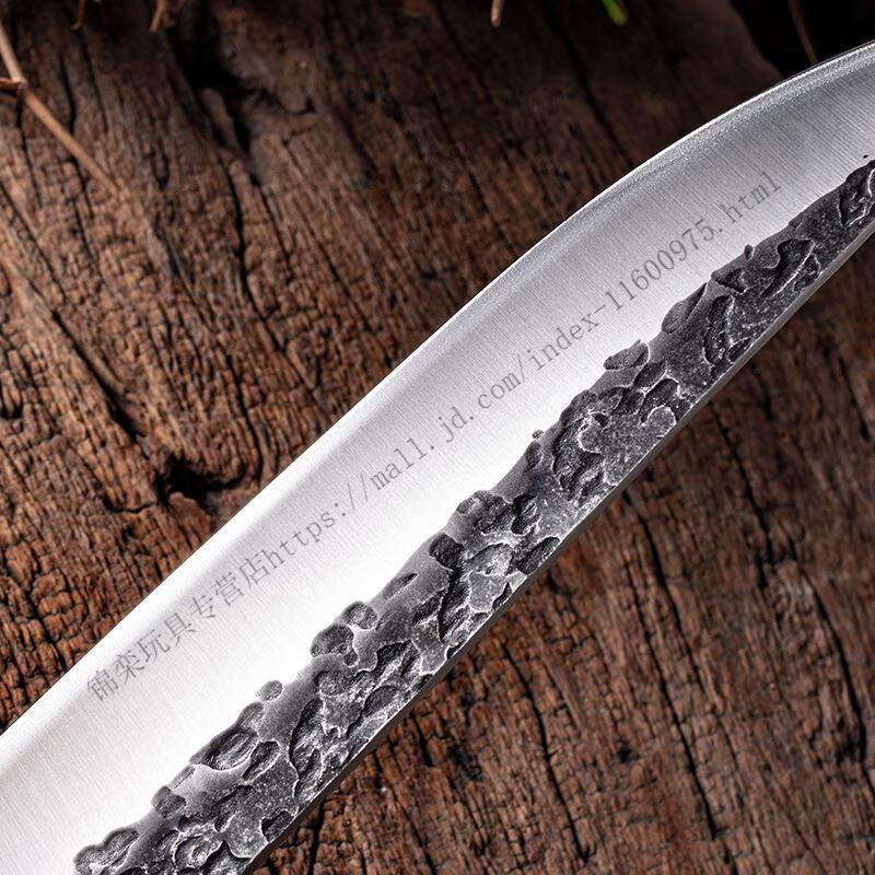 蒙古手工小刀 吃肉刀羊肉手把肉剔骨剖鱼刀德国钢片专用锻打屠宰刀餐