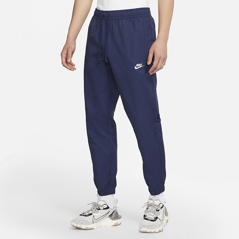 nike耐克裤子男裤2021夏季新款运动裤休闲裤束脚裤长裤dd5311-410 dd