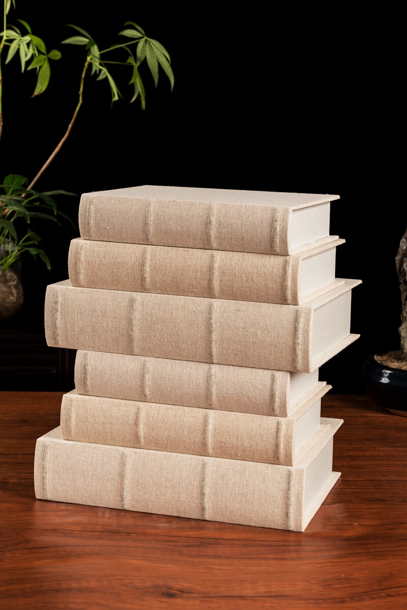 侯王府现代假书中式仿真书模型装饰品摄影道具书本样板房书房售楼处