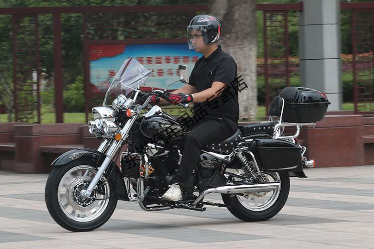 全新叛逆者 新款风暴太子 摩托车街车国四燃油长途越野摩托重机车 9