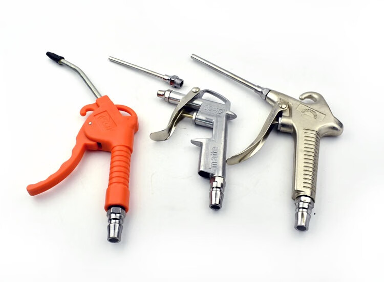 定做 气泵配件气动吹尘枪维修吹灰尘枪头吹风枪吹空气压缩机配件 铁枪