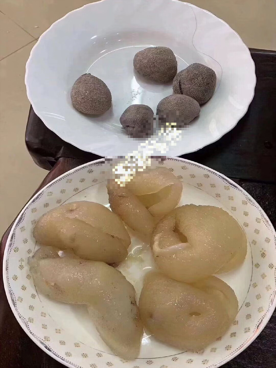 越南珍珠参 500g 球参30头越南珍珠参乌圆参淡干印尼海参干货乌圆参