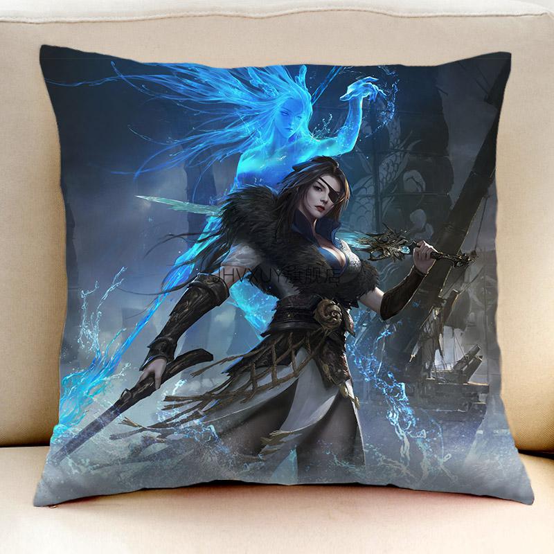 新款永劫无间抱枕永劫无间抱枕游戏周边崔三娘 胡桃 妖刀姬白丝迦南宁