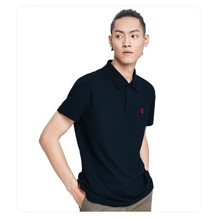 timberland 添柏岚 polo短袖男 新款户外宽松透气运动休闲上衣 翻领