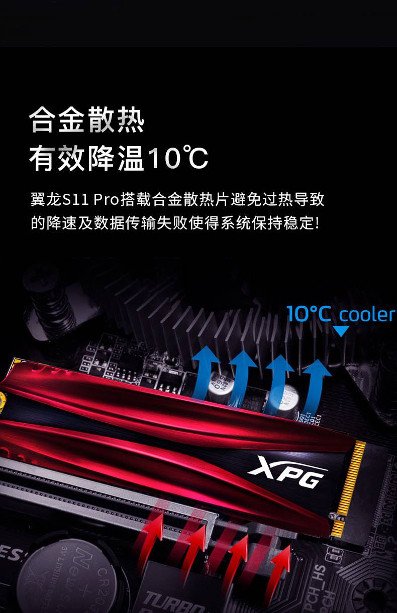 华幻威刚xpg s11 lite pro 1t m.