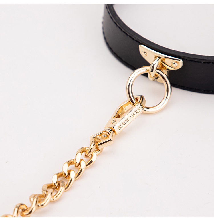 【优选】女朋友狗铃铛 项圈女母狗狗链铃铛铃铛颈圈项链女牵引绳女