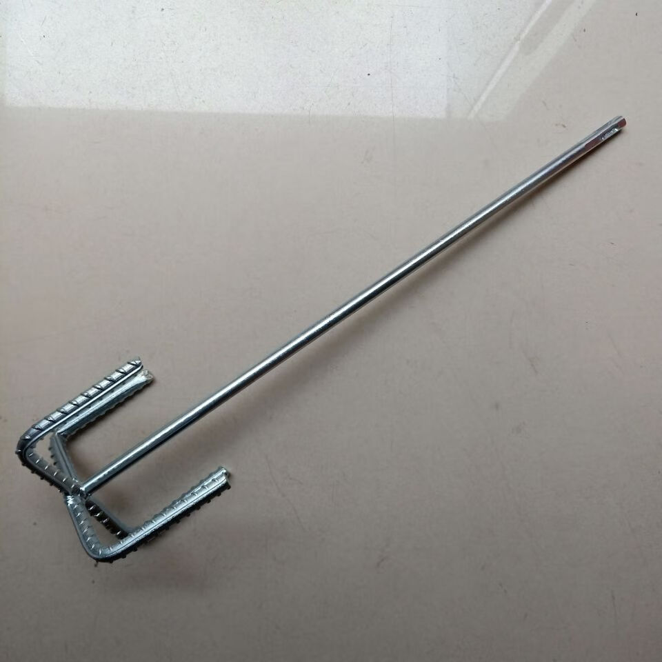 螺纹钢搅拌杆双山电钻用搅灰器飞机钻电锤加厚腻子混凝土搅拌神器