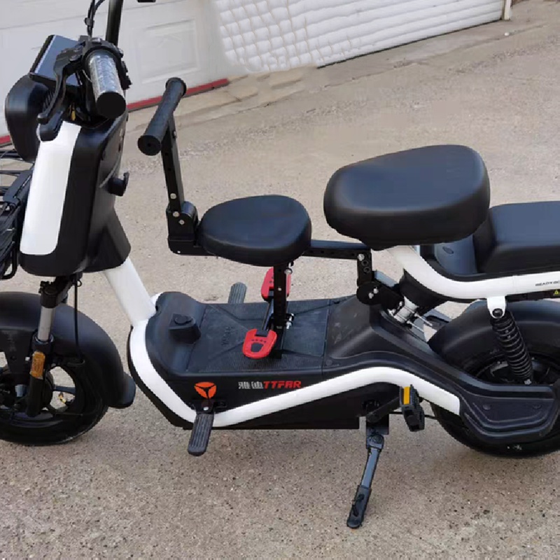 雅迪电动车儿童坐椅安全带前置速迈爱玛双杆通用宝宝座椅护栏幼儿超