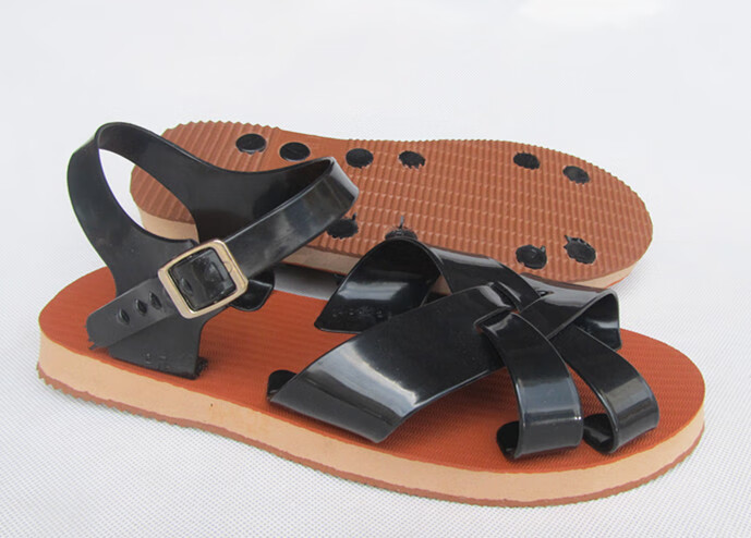 华伦天奴·奥兰迪瑕疵品处理泡沫凉鞋男女夏塑料沙滩鞋老式8090儿时