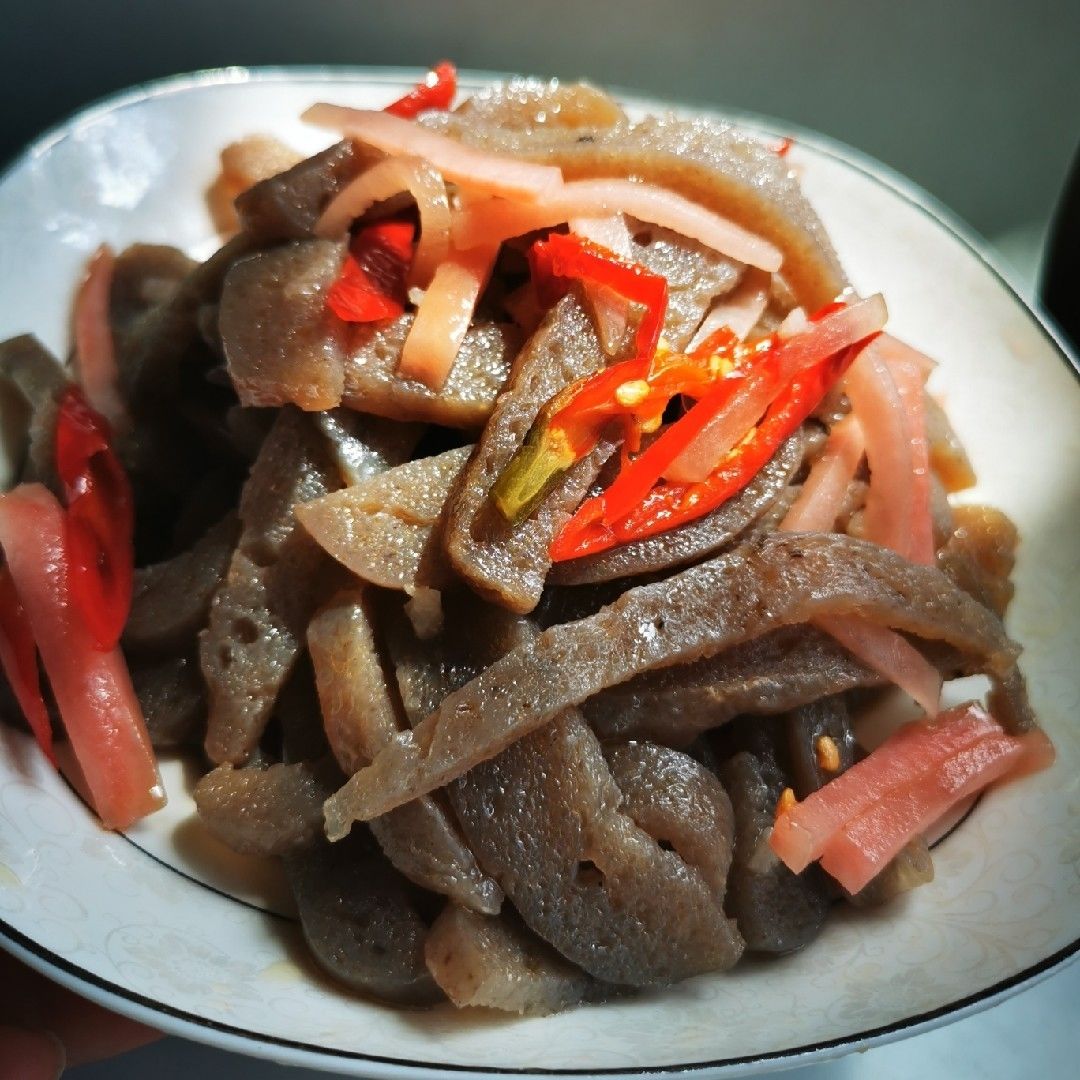 活灰菜鲜魔芋豆腐火锅配菜农家自制四川巴中土特产手工老魔芋 二斤装