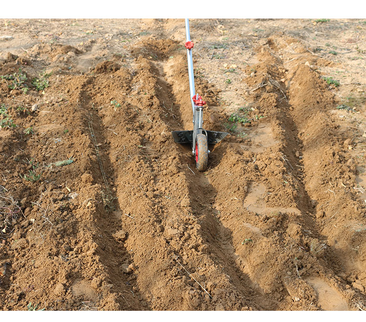手拉犁人工小型开沟农用翻土松土起垄器翻地机耕地机开荒工具手拉犁