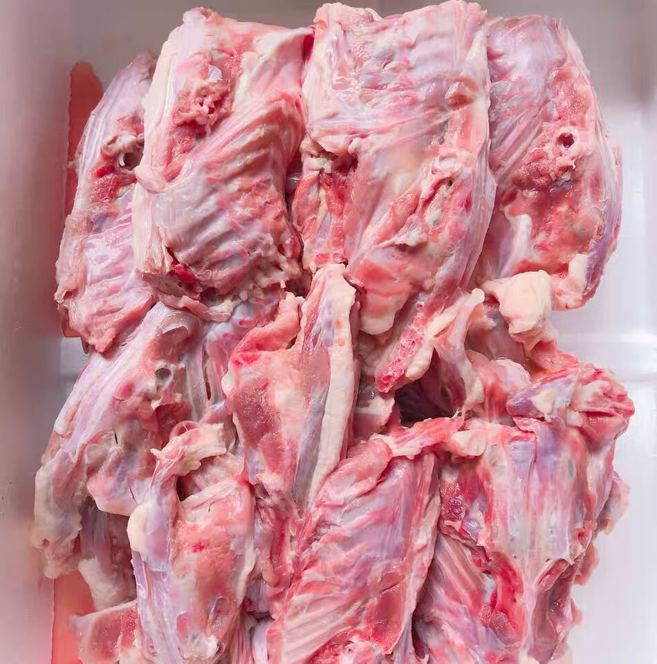 鸭架喂狗鸭架子冷冻鸭架骨生鲜鸭半壳宠物熬汤姬禄福4斤实惠装