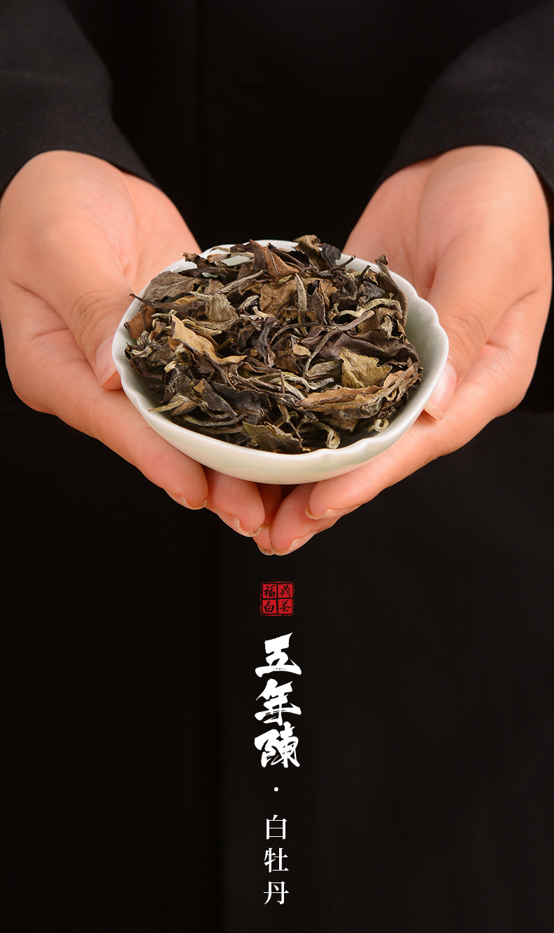 福鼎福建老白茶2016年枣香白牡丹荒野老茶叶500克散装礼盒装