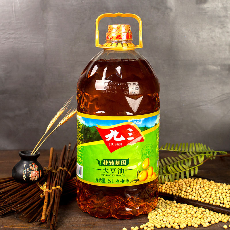 晨臻【官方旗舰】黑龙江93豆油 东北特产九三厨房地道好味道5l 93维a