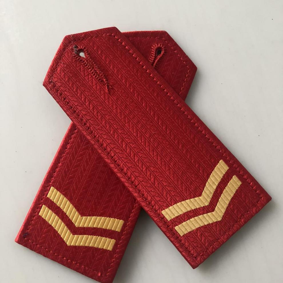 上等兵衔上世纪中国红老式99软肩硬退役收藏文演肩章上等两年原品01