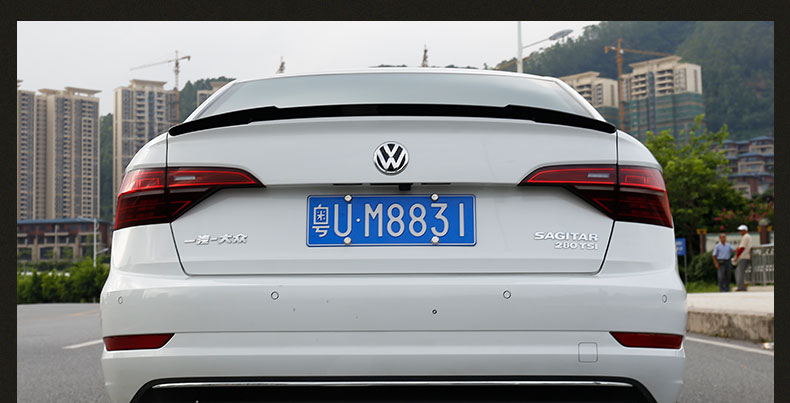 适用大众速腾22款尾翼192021款新改装rline套配件碳纤维运动改装件爆