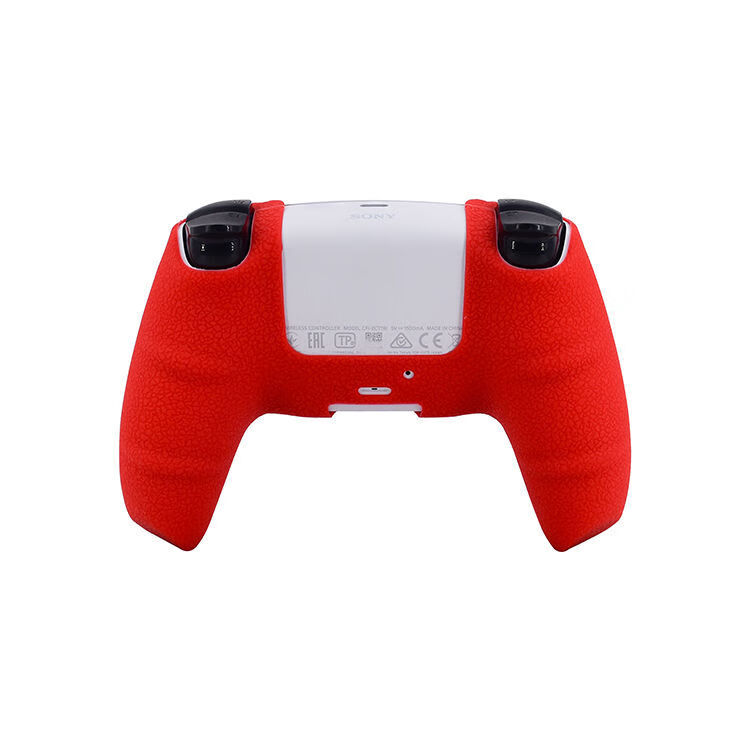 ps5手柄保护套ps5原装蓝牙手柄硅胶保护套皮纹设计喷油防尘防汗手柄套