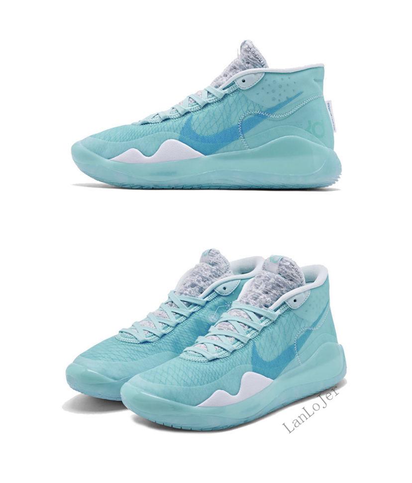 杜兰特12篮球鞋全癌全掌双气垫实战耐磨防滑实战战靴kd12全40