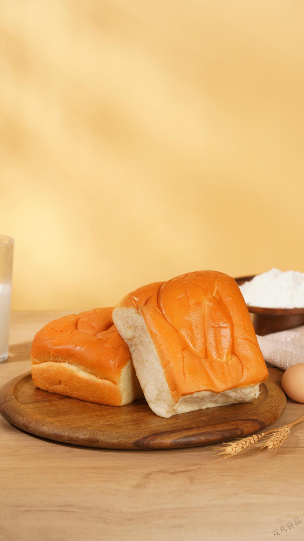 阿祖婆内蒙草原特色 鲜酵母面包 500克/袋 500克x2 00克x2【图片 价格