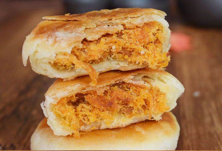 正宗手工糕点地方特色肉松饼南京传统美食南京特产夫子庙美食330g肉松