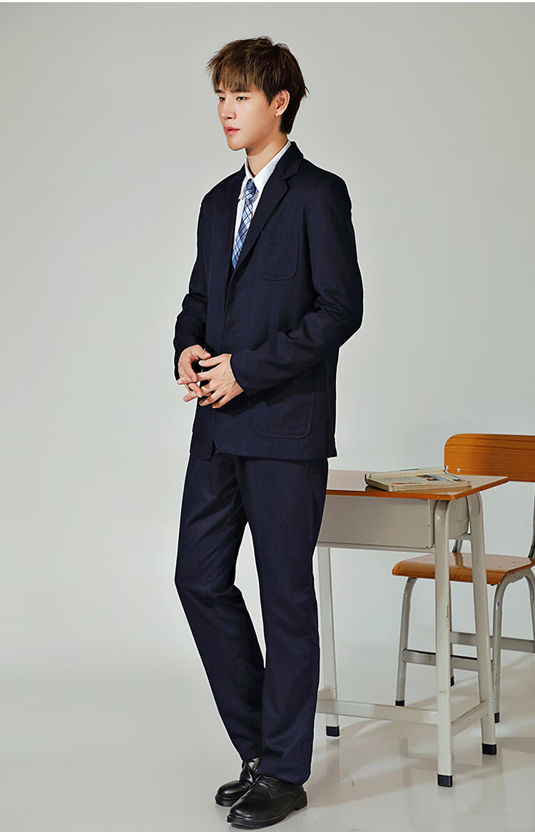 深圳中学生礼服深圳校服生统一礼服冬季套装礼服春秋冬衬衣西服西裤冬