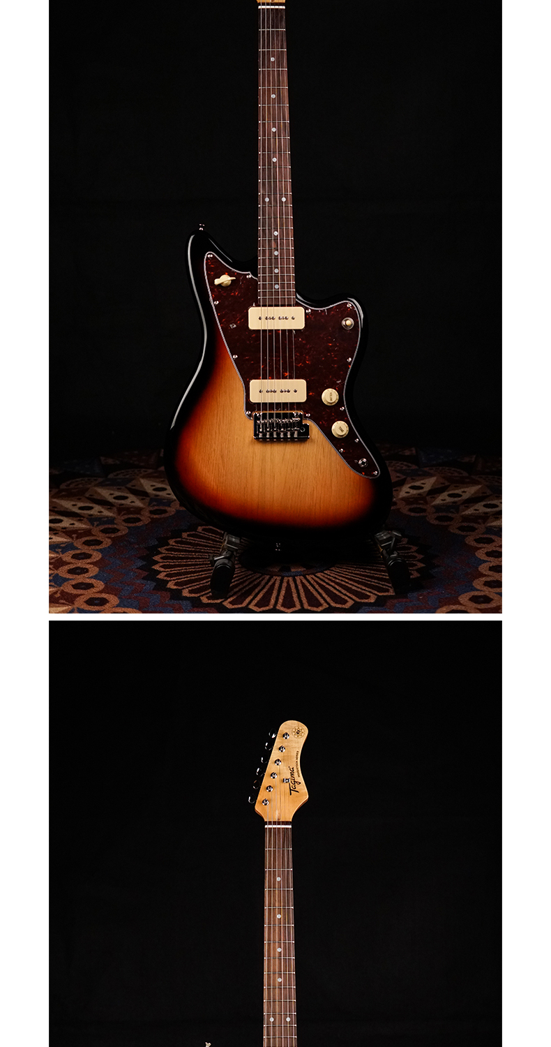 塔吉玛tagima电吉他tw61入门单摇电吉他 日落色【图片 价格 品牌 报价