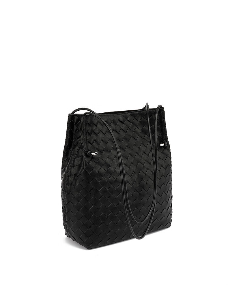 aseilbv包手工编织水桶包休闲女士包奇异果绿fruitgreen