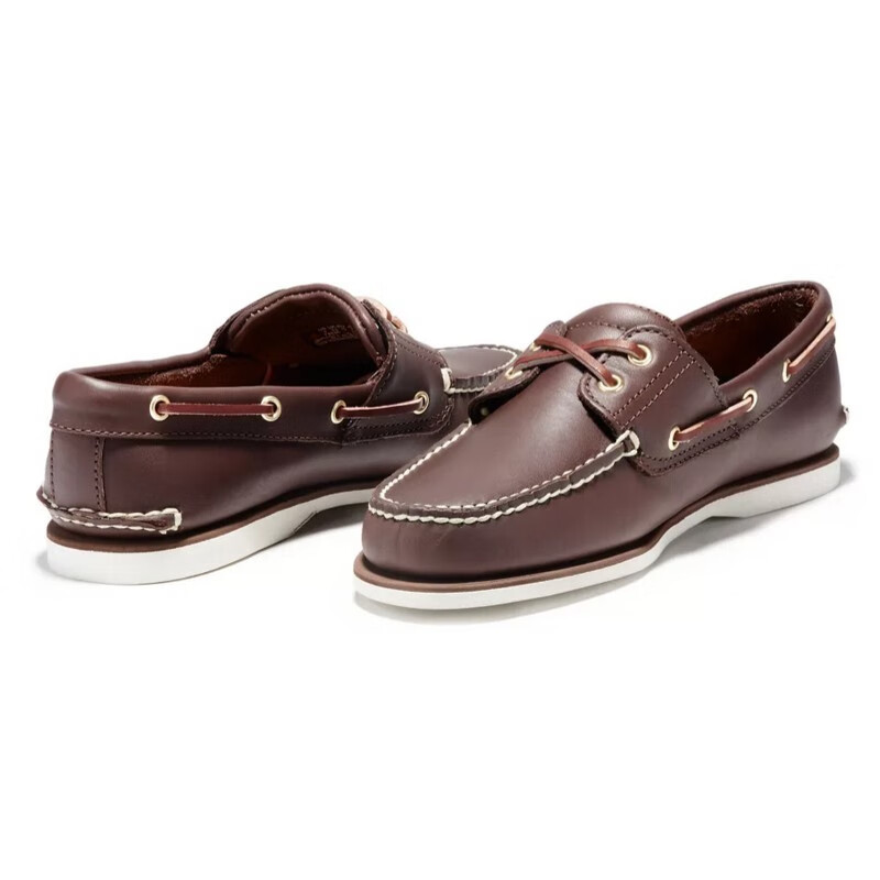 timberland添柏岚男鞋帆船鞋低帮套脚一脚蹬舒适轻便懒人鞋休闲鞋