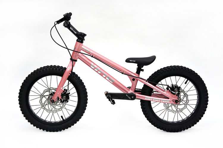 2022新款攀爬自行车bmx vine-16寸前后碟刹儿童攀爬自行车整车街攀
