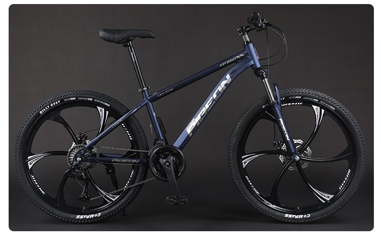 飞鸽(flying pigeon)自行车山地车变速男女青少年学生高碳钢双碟刹