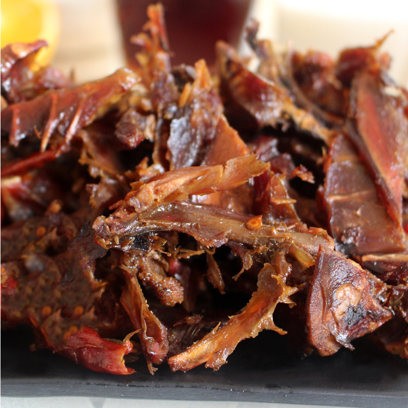 湖南常德酱板鸭散装鸭骨头鸭碎特辣250g/500g 不喜餐盒打包的请备注