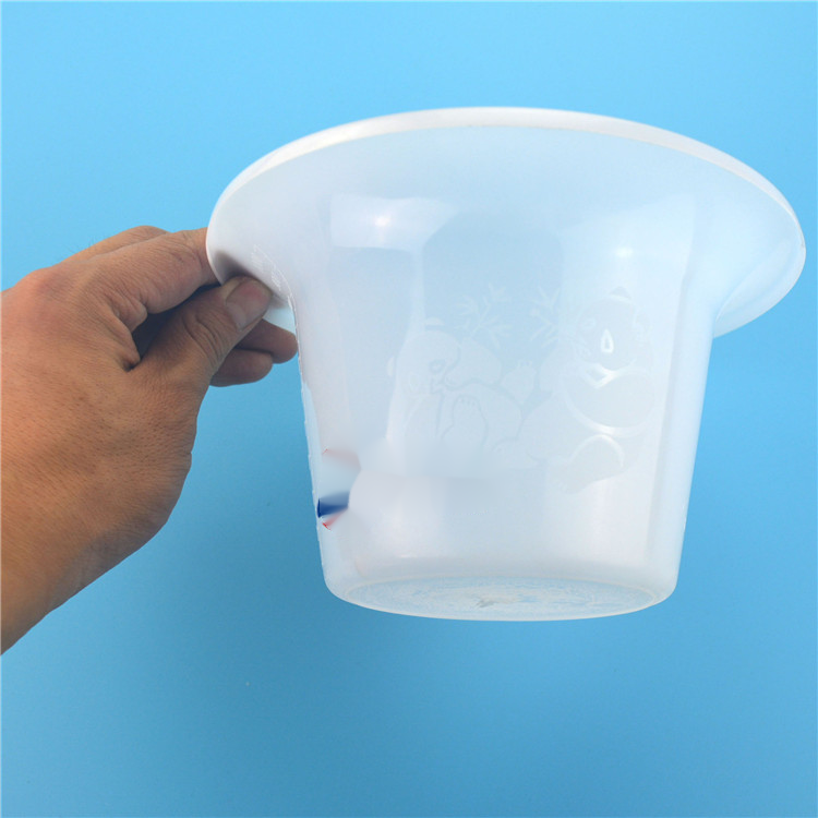 一次性白色塑料痰盂大便器盆一体医院用痰盂小便器尿壶盆老人专用 加