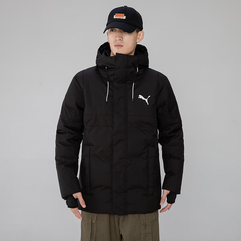 yysports puma彪马羽绒服男外套2021秋冬新款宽松运动服夹克581637-51