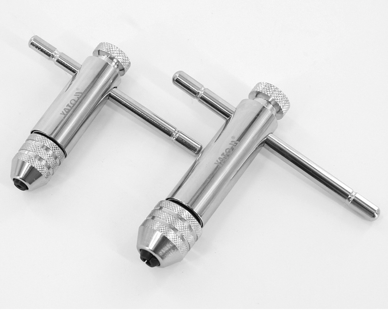 易尔拓yato手动丝锥扳手绞手t型加长杆攻牙丝攻攻丝工具m5m12300mmyt