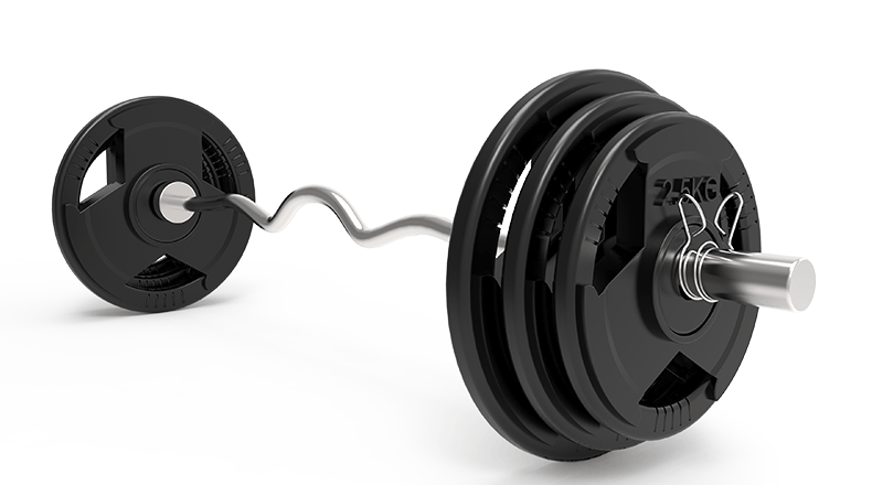 杠铃套装用杠铃哑铃组合套装奥杆杠铃杆杠铃片大孔健身器材男士 50kg