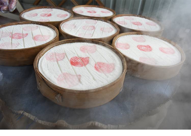 南通特产海门年糕如皋林梓潮糕桂花印糕手工长条大糕 长条传统大年糕