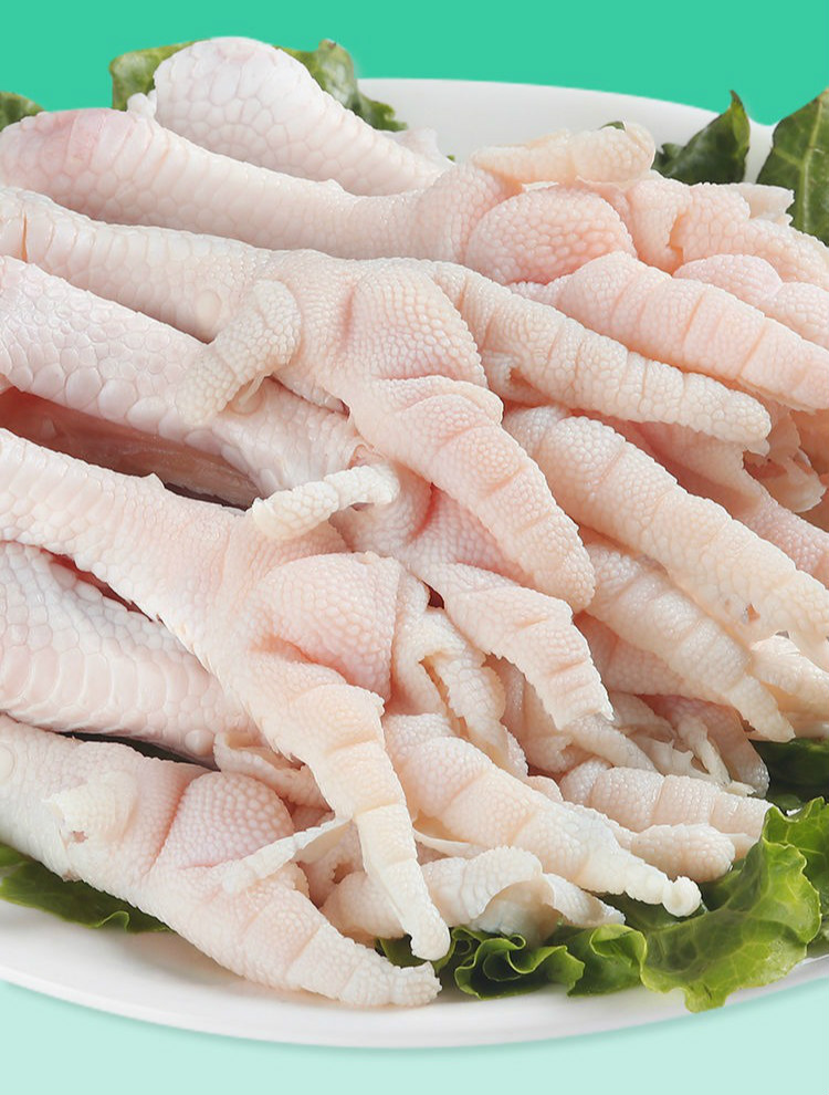 无骨鸡爪生鲜 多规格 无骨鸡爪子去骨鸡脚凤爪生冷冻生鲜四斤五斤大号