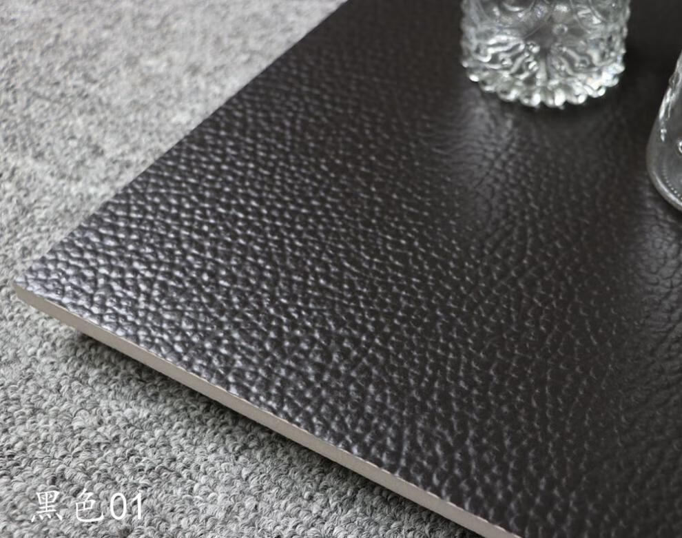 格鲁德仿皮纹客厅卧室防滑地砖600x600仿古砖300x600皮革瓷砖卫生间