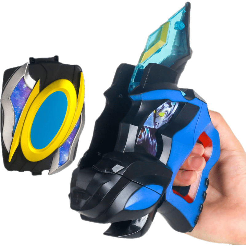 特利迦奥特曼变身器玩具戴卡德凯升华器玩具软胶大号人偶圆环之臂