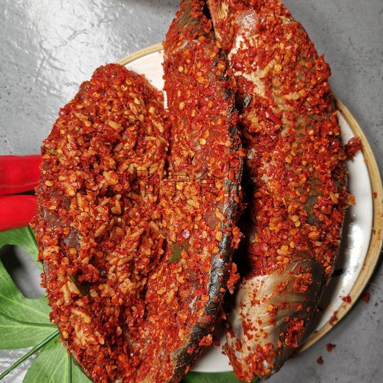 贵州黎平农特产美食小吃暗鱼侗族腌鱼稻花鱼俺鱼从江榕江酸辣鱼 酸甜