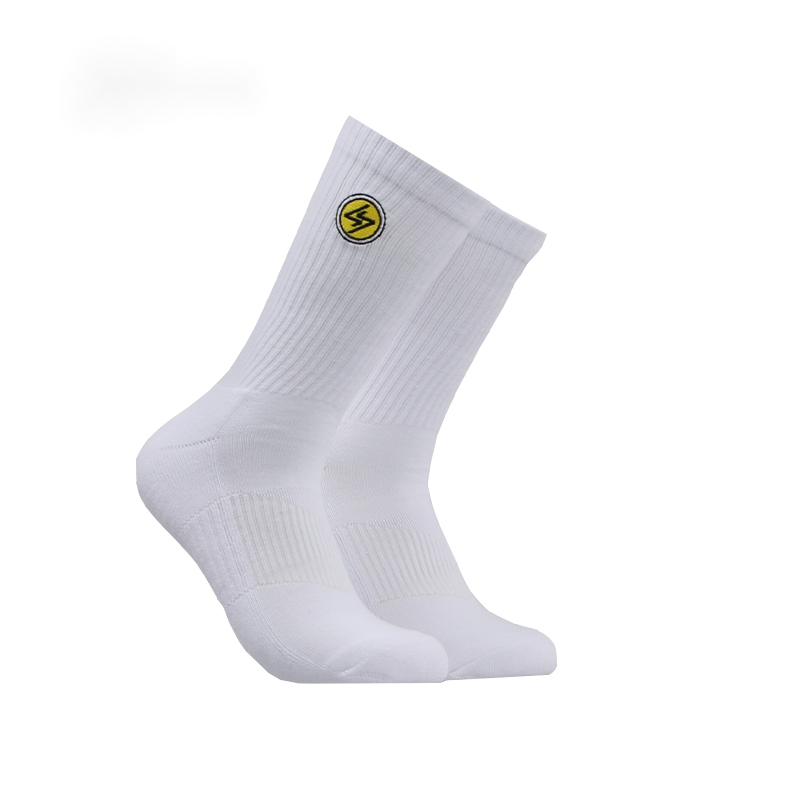 tip-off篮球袜运动袜彩虹袜糖果色彩色长筒高筒训练透气吸汗潮男 灰色