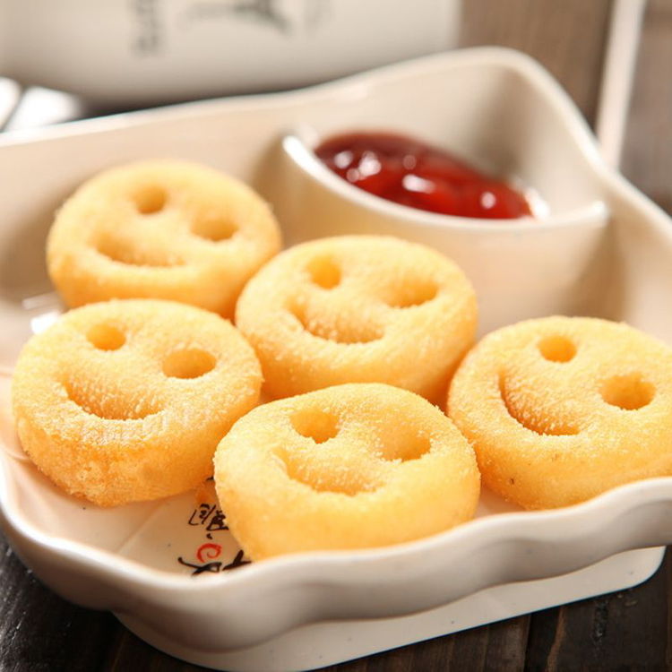 笑脸薯饼图片高清图片