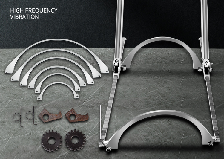 hdpe双壁波纹管拉紧器手动通用型对接管道拉管器接管工具安装机架一套