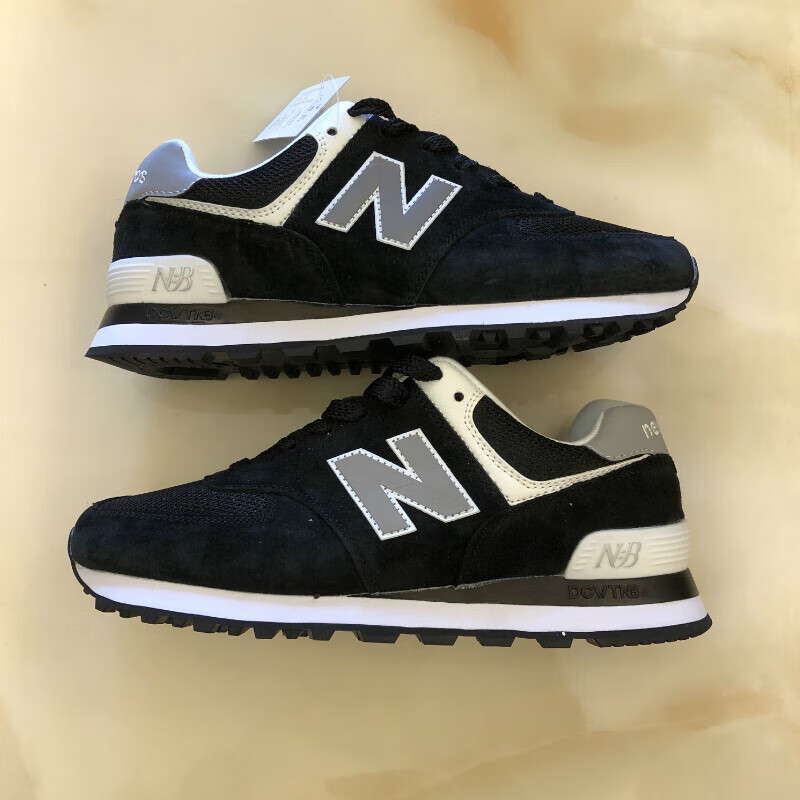 新百伦nb574男鞋女鞋鞋加绒二棉保暖冬季百搭风跑步鞋【商场同款】 深