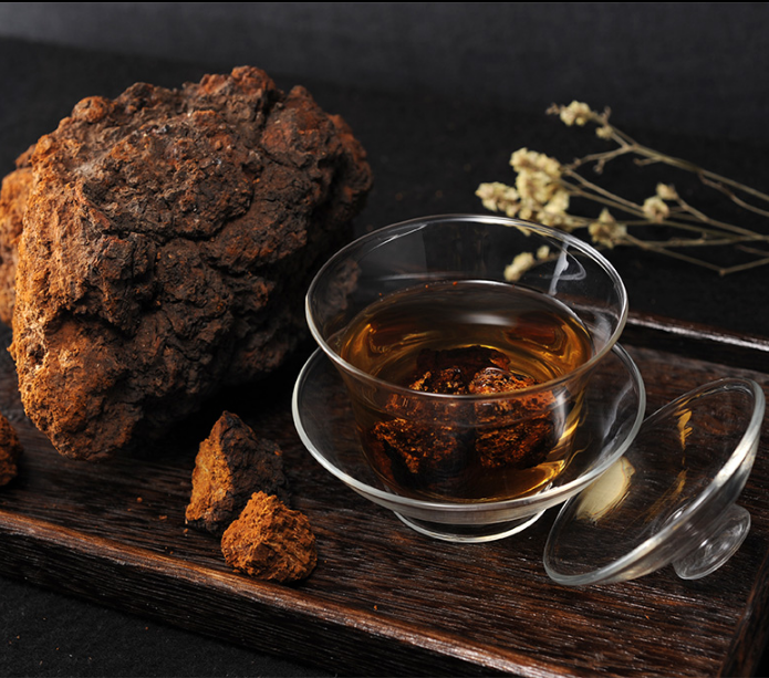 东北大兴安岭野生桦树茸500g非俄罗斯白桦泪天然桦褐孔菌茶 精品黑金