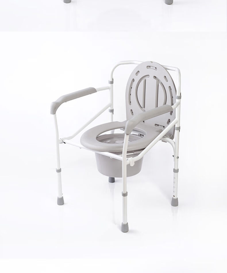 鱼跃坐厕椅h029b孕妇便盆坐便器马桶大便椅家用可折叠老人坐便椅鱼跃h