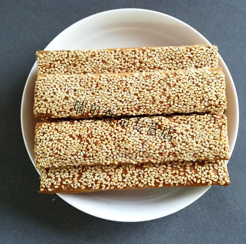 南通特产海安乔宽老酵脆饼无芝麻芝麻脆饼23斤2袋装