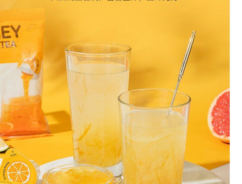 网易严选蜂蜜柚子茶30g7粒小包装便携水果茶饮品觅渔味蜂蜜柠檬茶30克