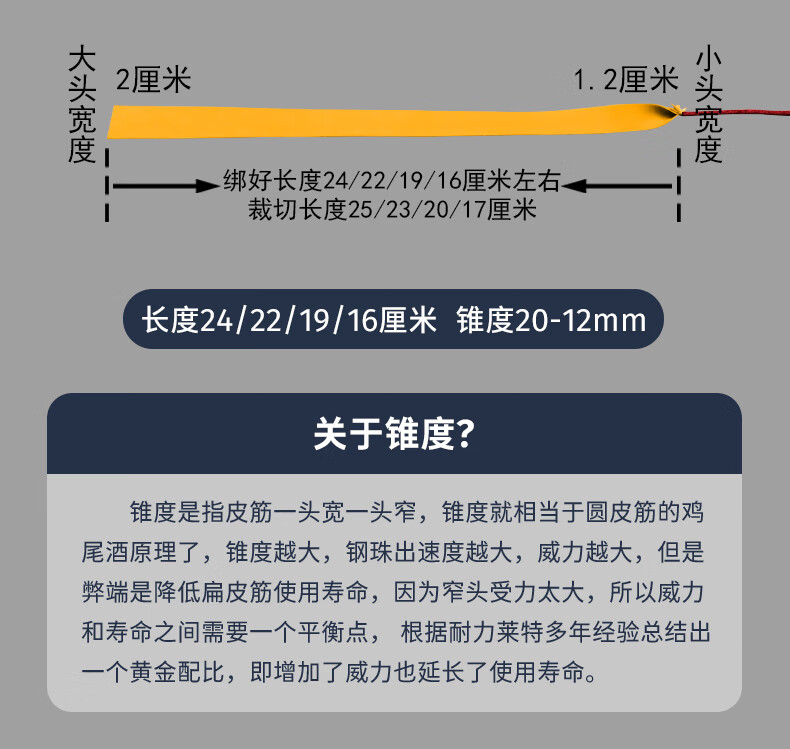 普雷萨斯扁皮筋第三代耐力莱特暴力加厚防冻高弹力弹弓皮筋扁皮筋组