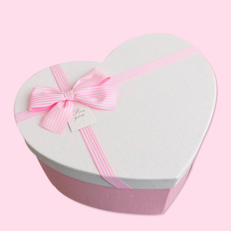 金满门520礼盒空盒爱心情人节心形礼物盒超大爱心礼品盒大号鲜花礼盒